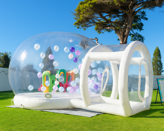 Bubble dome hire 3hr session which includes a $75 bond refunded after your hire.