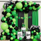 Minecraft-themed balloon garland