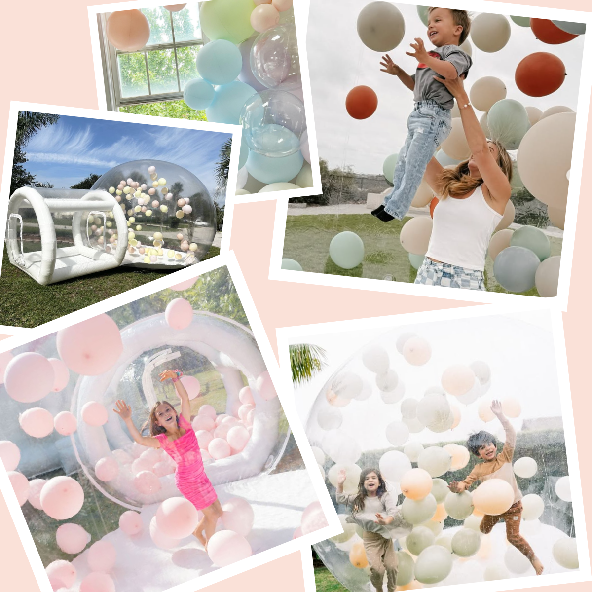 Bubble dome hire 3hr session which includes a $75 bond refunded after your hire.