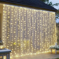LED curtain light backdrop- Includes a $25 bond